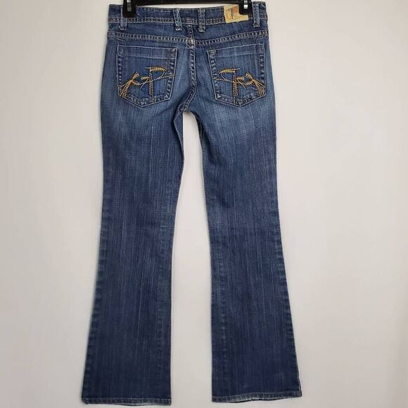 C7P Chip & Pepper Size 3 Juniors Bootcut Jeans - Picture 4 of 10